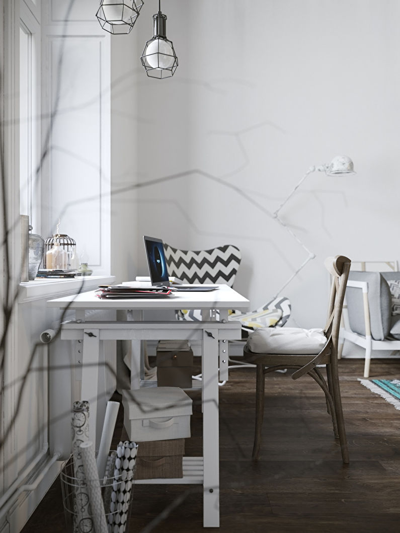 Appartamento in stile loft scandinavo - foto 9