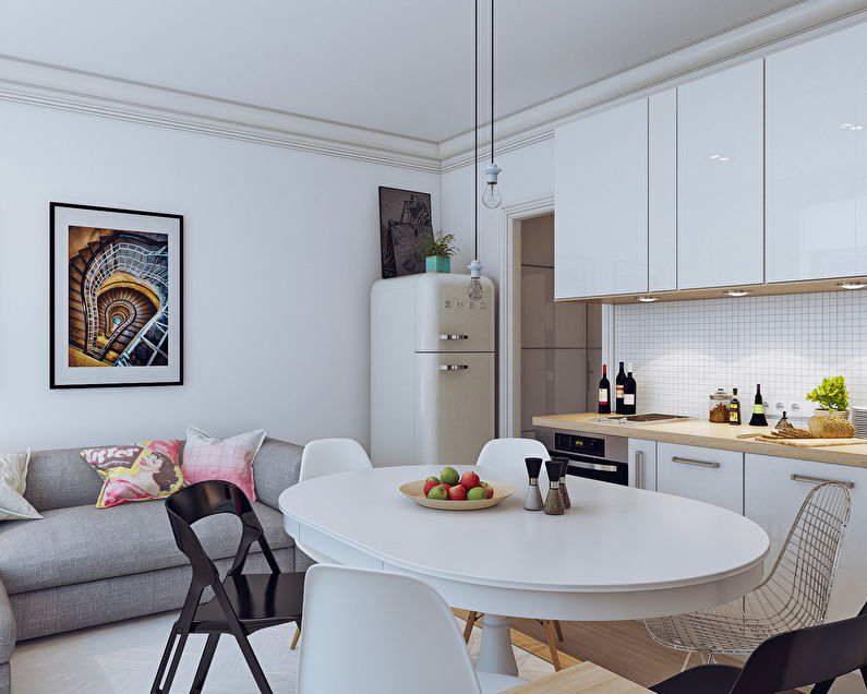 Design of a small apartment, 25 sq.m. - photo 4