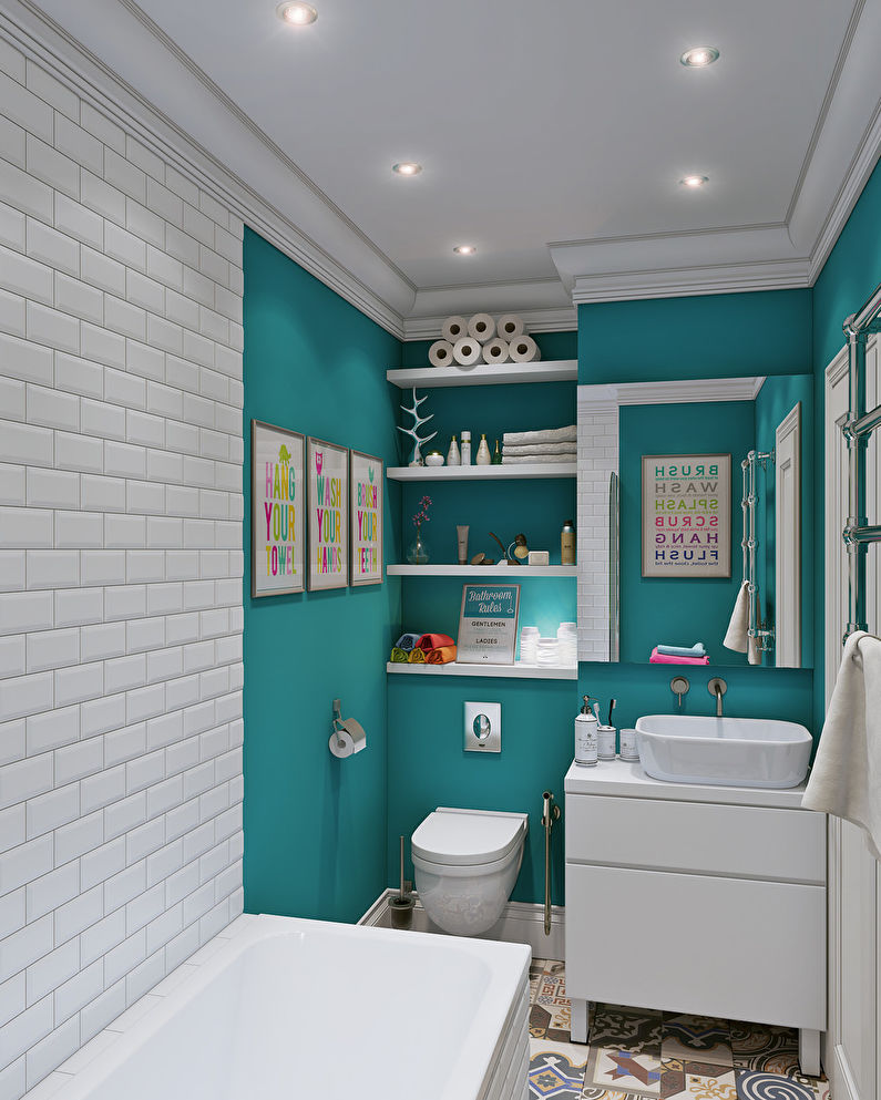 Design of a small apartment, 25 sq.m. - photo 7
