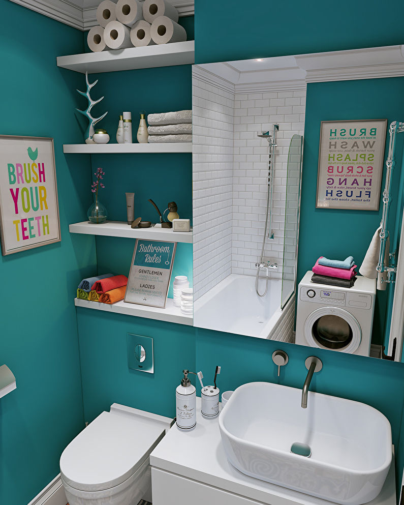Design of a small apartment, 25 sq.m. - photo 10