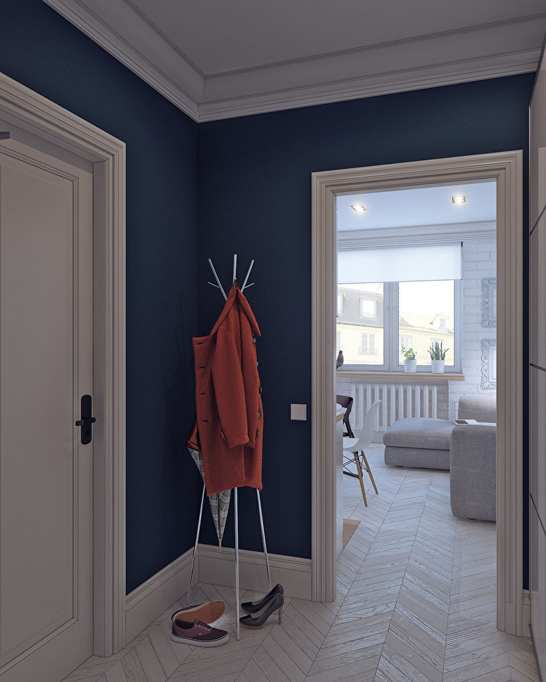 Design of a small apartment, 25 sq.m. - photo 11