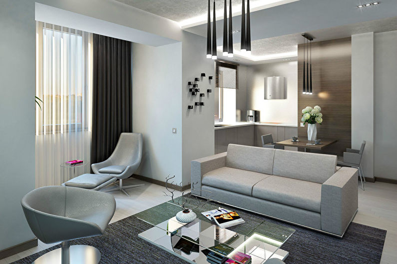 Apartamento de estilo minimalista