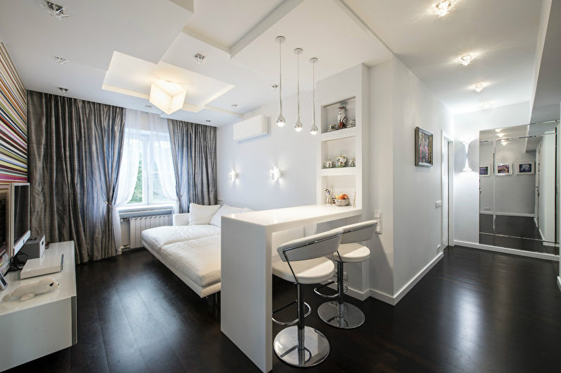 Lägenhet i centrum av Moskva, 56 m2