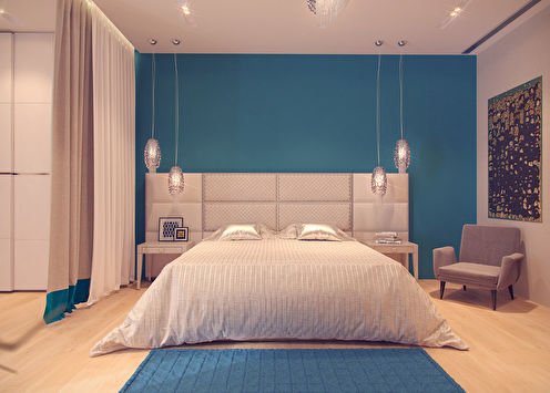 Bedroom in a private house, Krasnodar