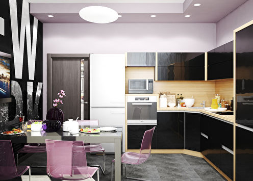 New York: Kitchen 15 sqm
