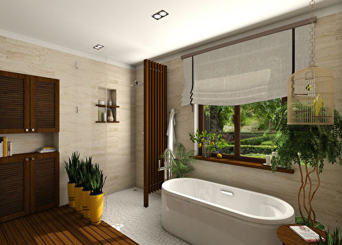 Bathroom “And let the whole world wait”