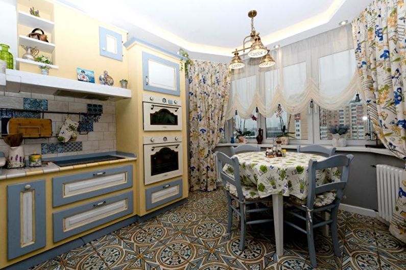 Kitchen tile on the floor - Metlakh tile