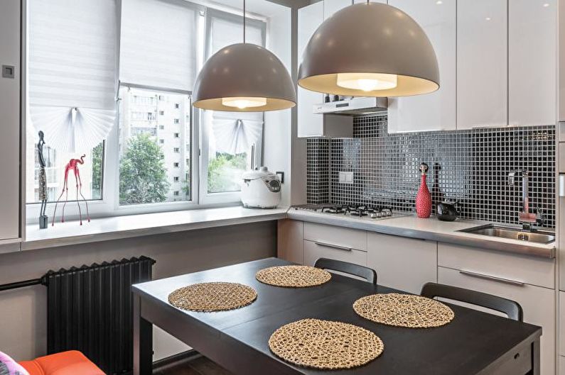 Interior design of a three-room apartment - photo