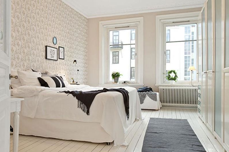 Interior design of a three-room apartment - photo