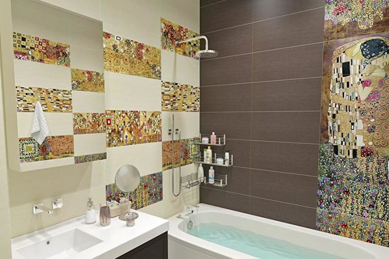 Interior design of a three-room apartment - photo