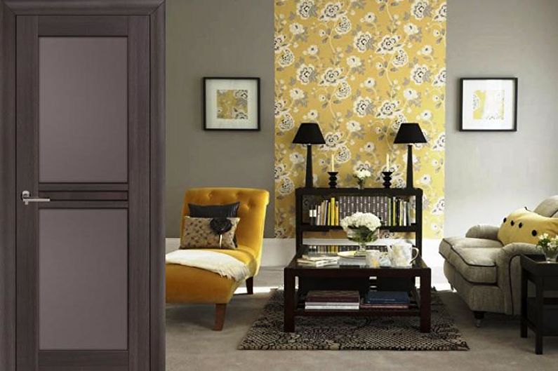 How to visually improve a room using wallpaper