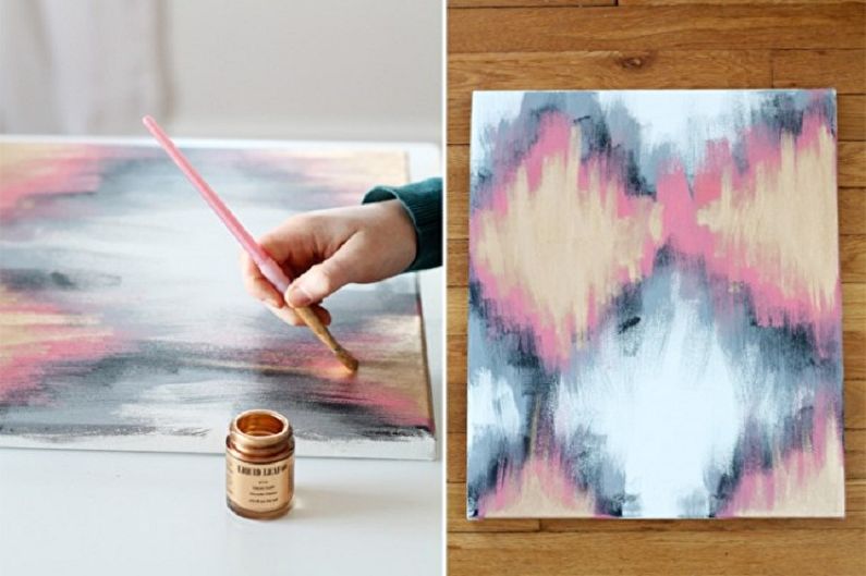 Pictures for the interior with your own hands - Abstraction