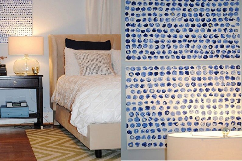 DIY Paintings for Interior - Stencils