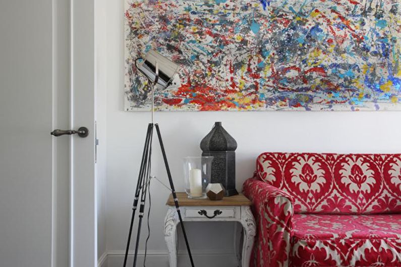 DIY paintings for the interior - photo