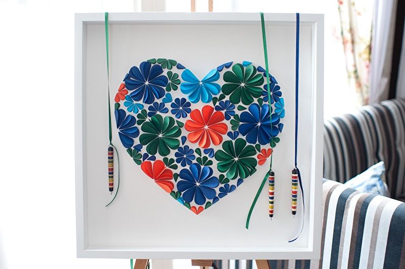 DIY paintings for the interior - photo