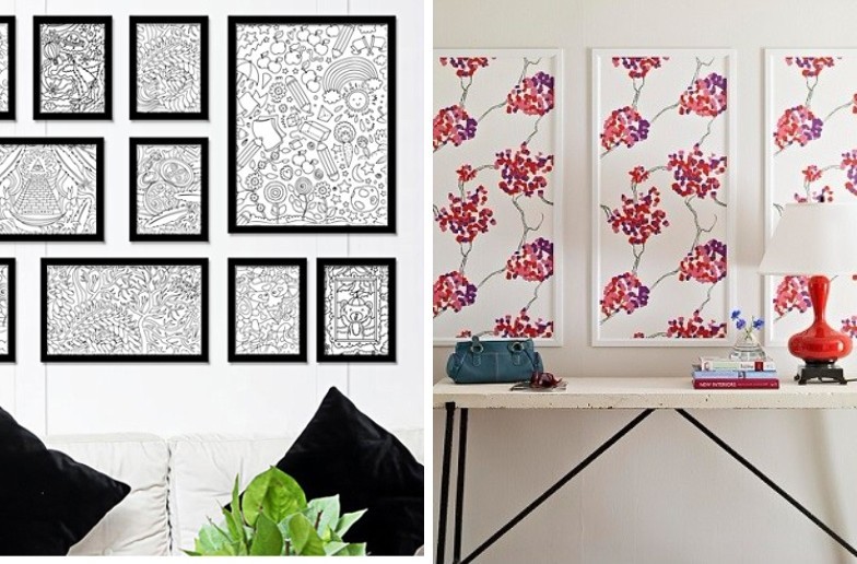 DIY paintings for the interior - photo