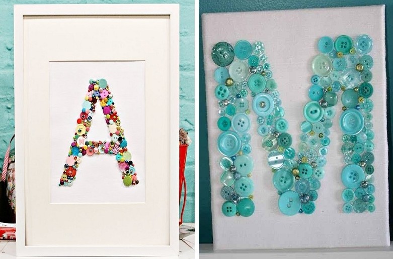 DIY paintings for the interior - photo