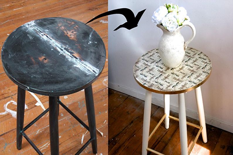 Découpage de meubles à faire soi-même - Qu'est-ce que le découpage et comment le faire