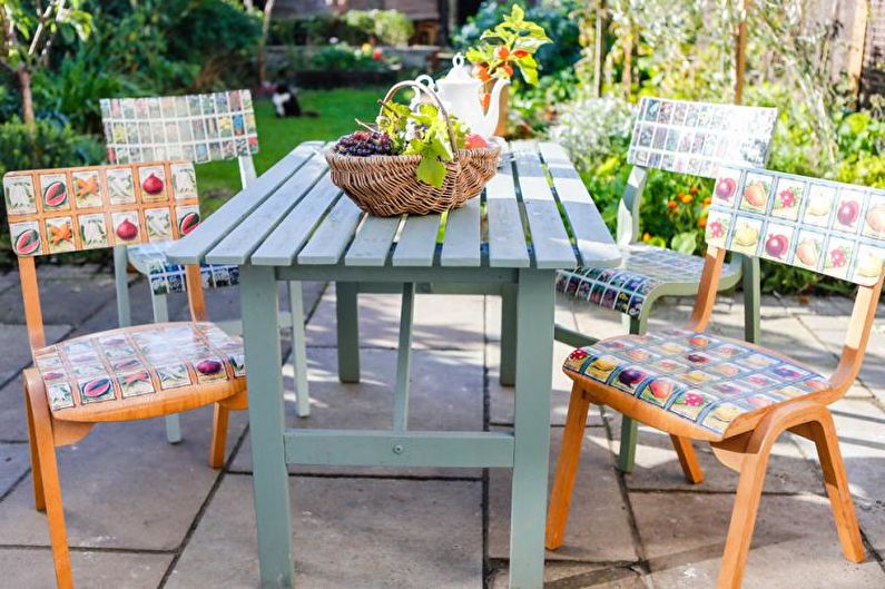 Meubles de découpage bricolage - Chaises de découpage