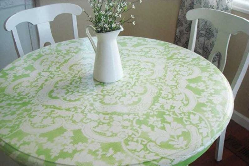 Découpage de table - Découpage de meubles bricolage