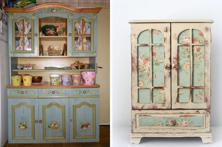 Armoire de découpage, buffet - Meubles de découpage à faire soi-même