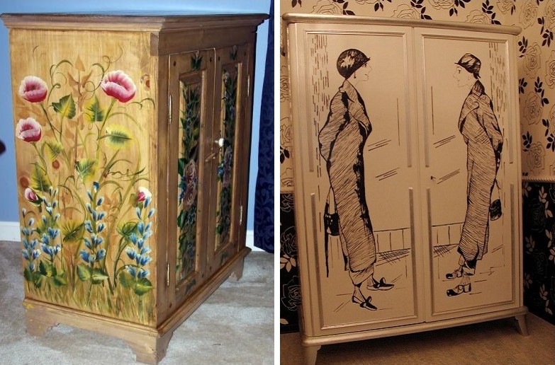 Armoire de découpage, buffet - Meubles de découpage à faire soi-même
