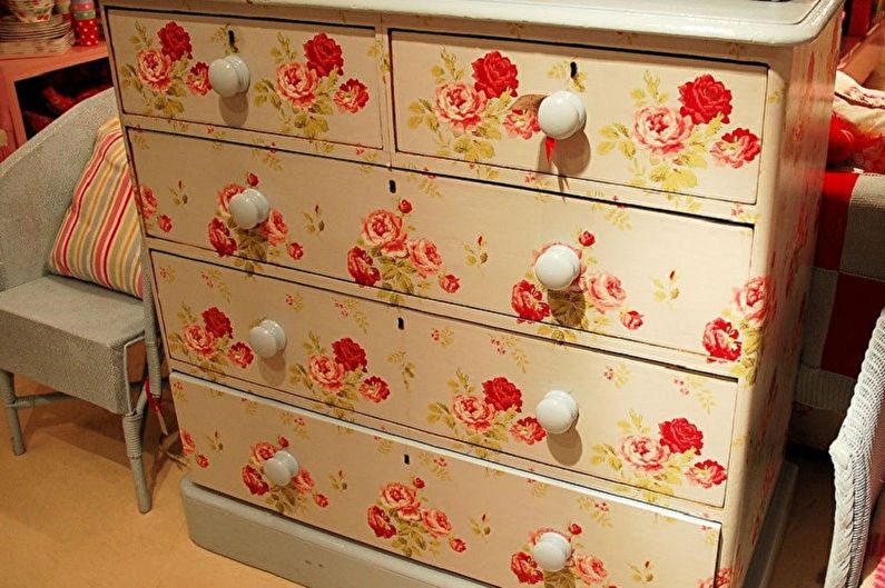 Meubles de découpage - belles photos et idées
