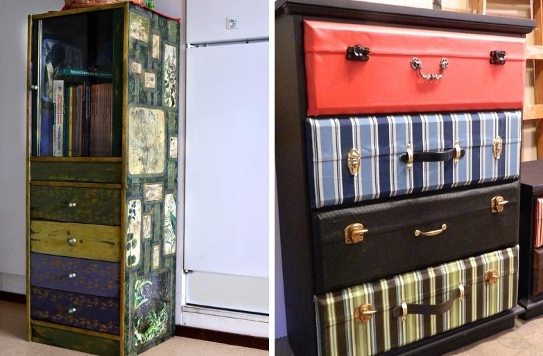 Meubles de découpage - belles photos et idées