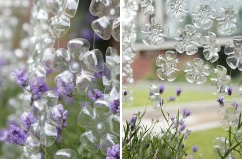DIY Plastic Bottle Crafts - Curtains & Garlands