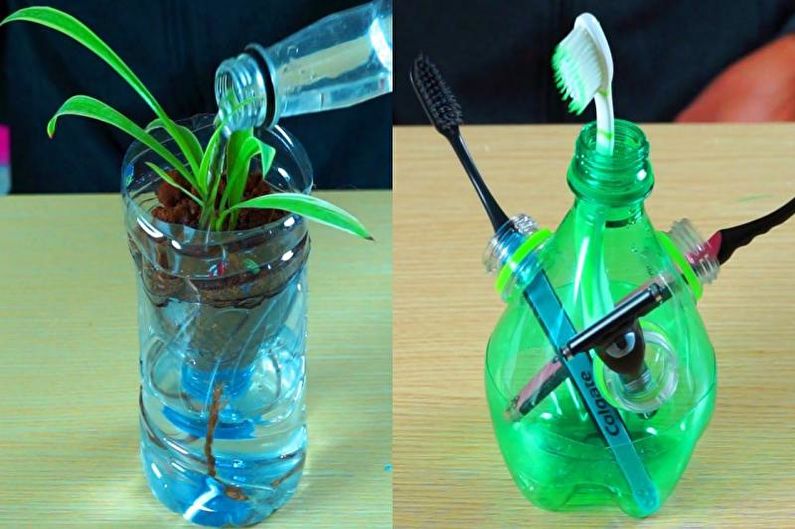 DIY Plastic Bottle Crafts - Unusual DIY Ideas