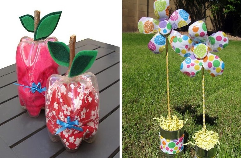 DIY plastic bottle crafts - photo