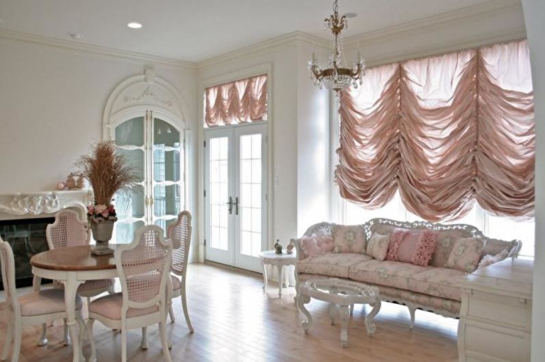 French curtains - Design curtains for the living room