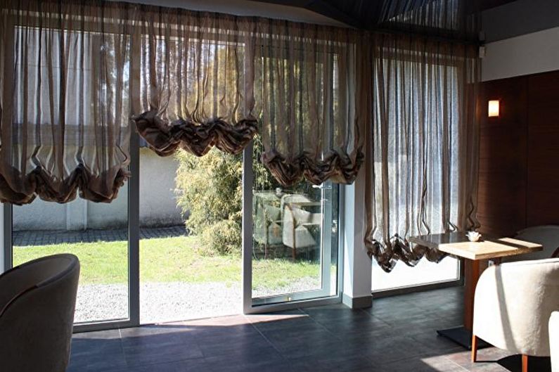Austrian curtains - Design curtains for the living room