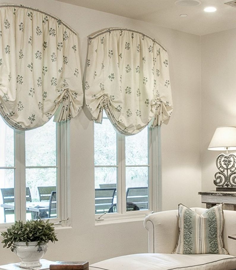 Austrian curtains - Design curtains for the living room