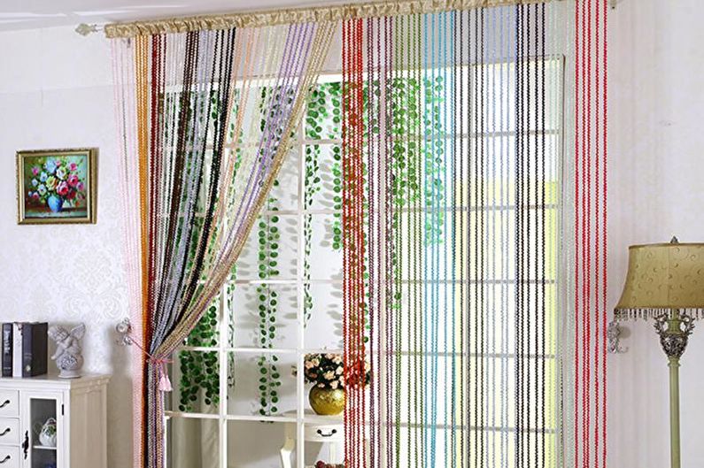 Design curtains for the living room - Kisei