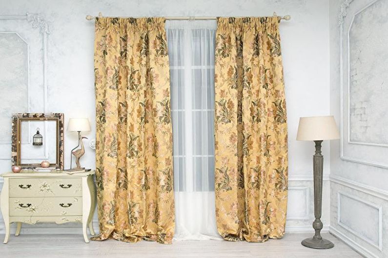 Design curtains for the living room - Jacquard