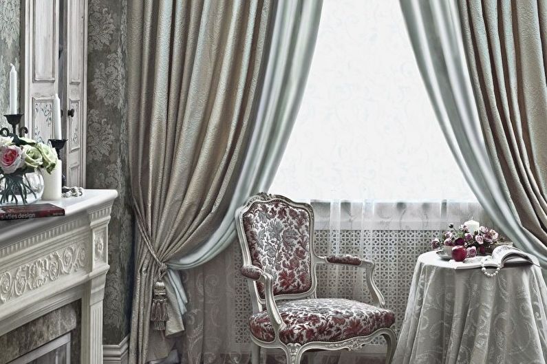 Design curtains for the living room - Jacquard