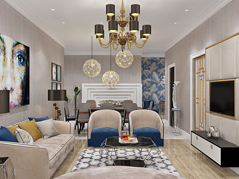 Design project of the apartment “Light, Luxury, Beauty” - photo 1