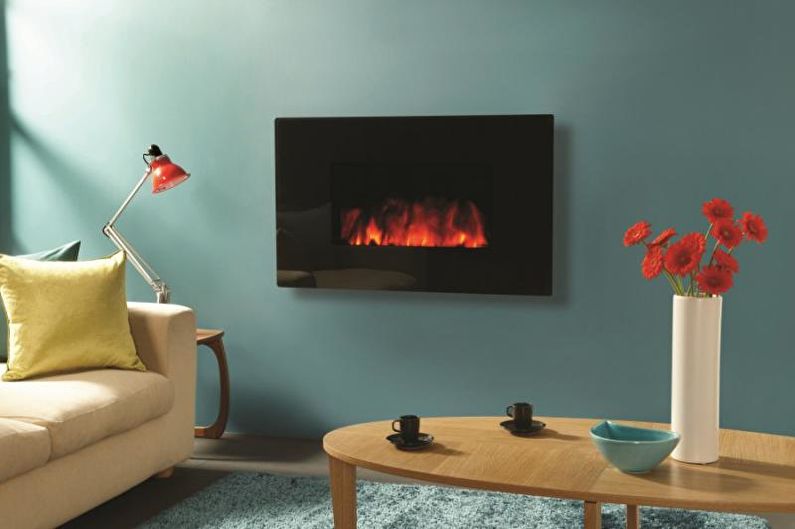 Wandhaard in de woonkamer
