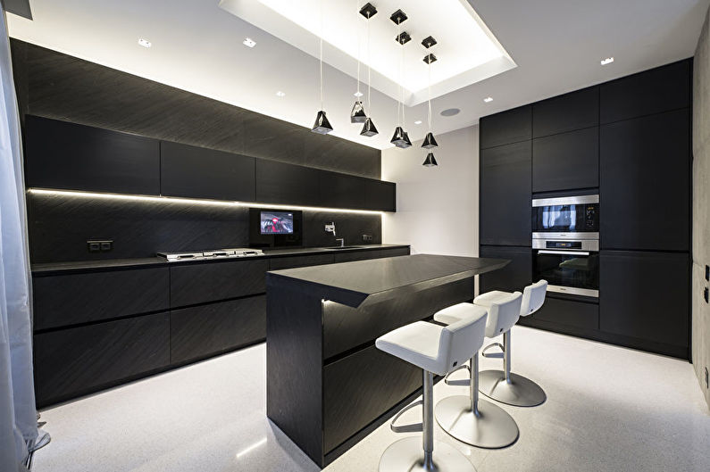Design de cuisine high-tech - Décoration murale