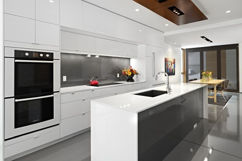 Conception de cuisine de haute technologie - Meubles