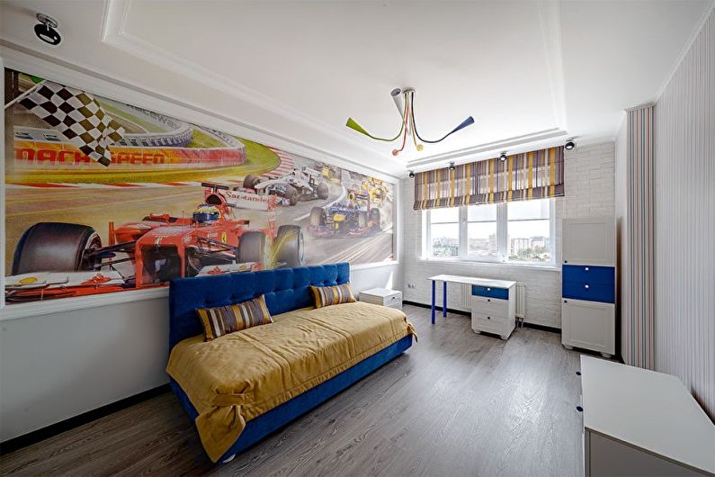 Interior design apartment in the style of minimalism - photo