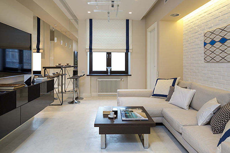 “Game of Minimalism”: Living Room Interior - photo 1