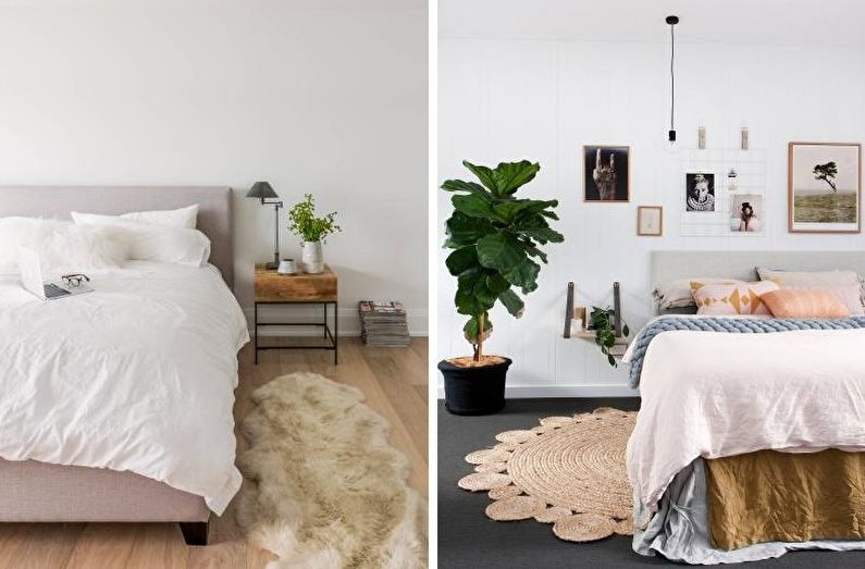 Oltre 70 idee di design per camera da letto bianche (foto)