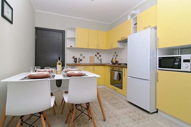 Yellow cuisine: 85 photos and ideas