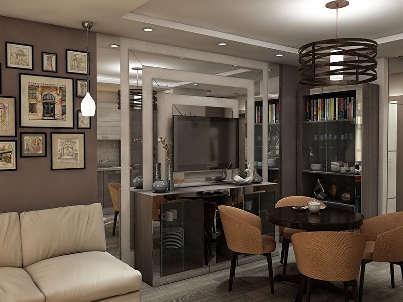 Design project of the apartment 36 sq.m. - photo 2