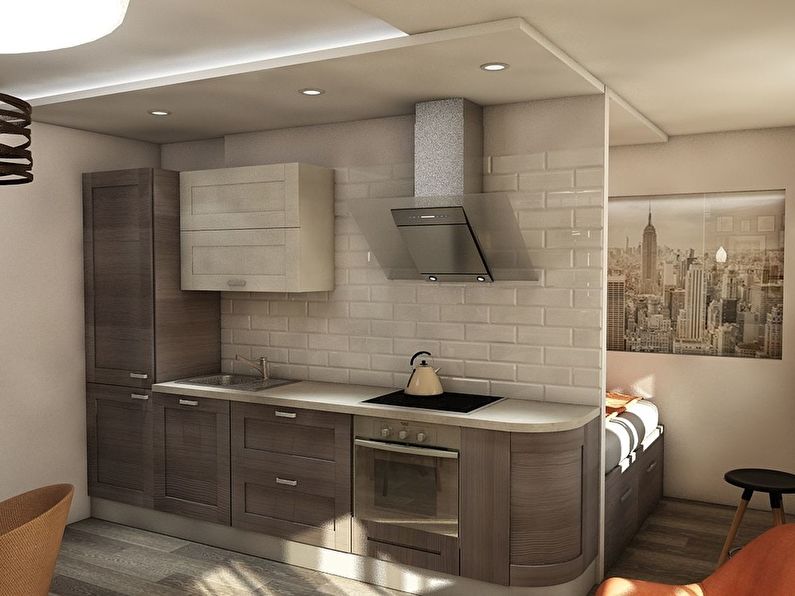 Design project of the apartment 36 sq.m. - photo 7