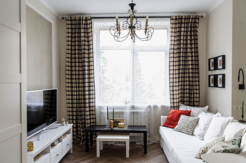 Interior of a small apartment in Novosibirsk - photo 1