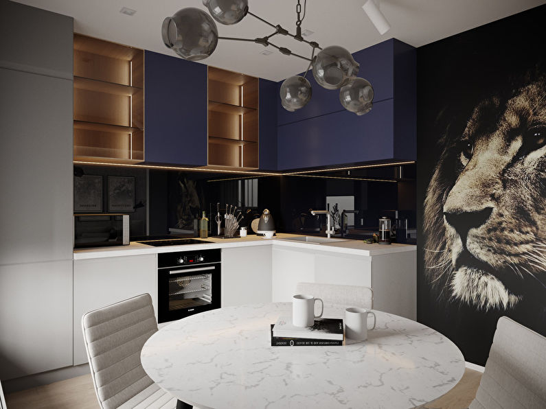 Studio Apartment for the Young Man, 38 m2 - photo 5