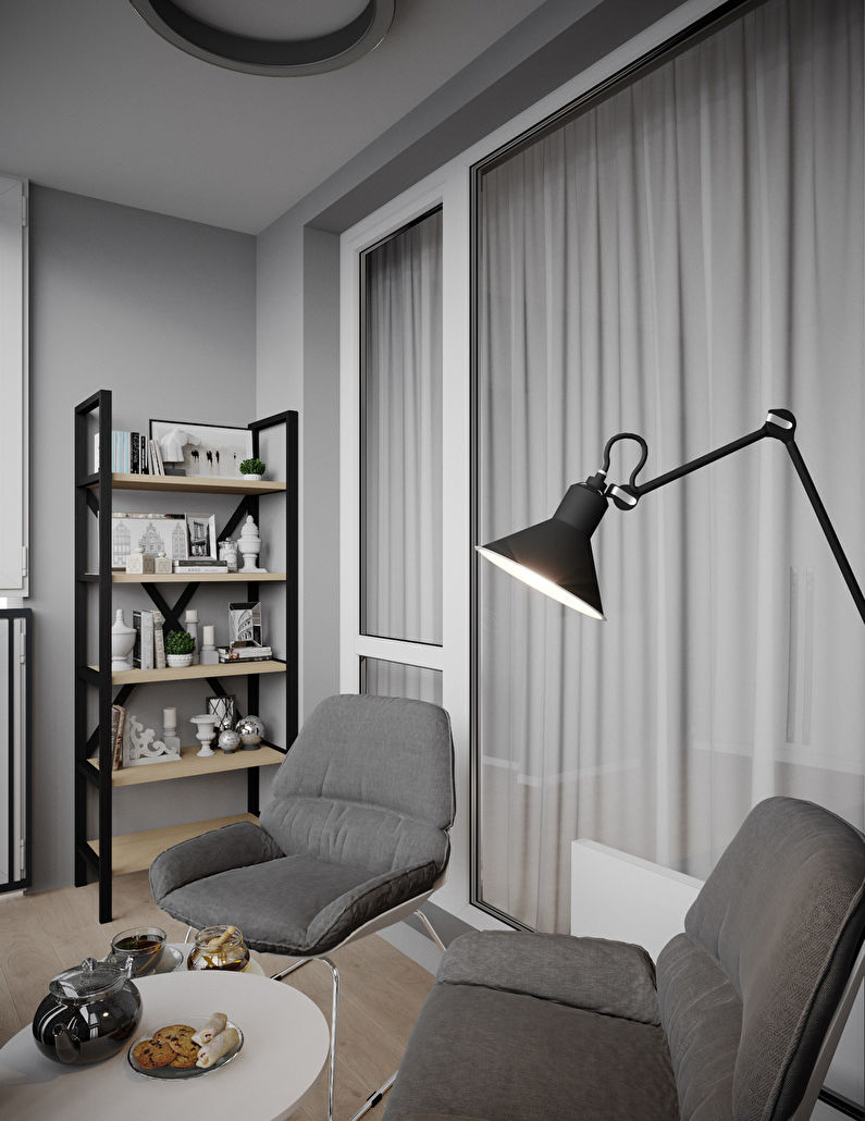 Studio Apartment for a Young Man, 38 m2 - photo 7